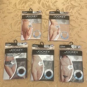 Jockey Essentials Seamfree Bundle of 5 under garments size XXL -